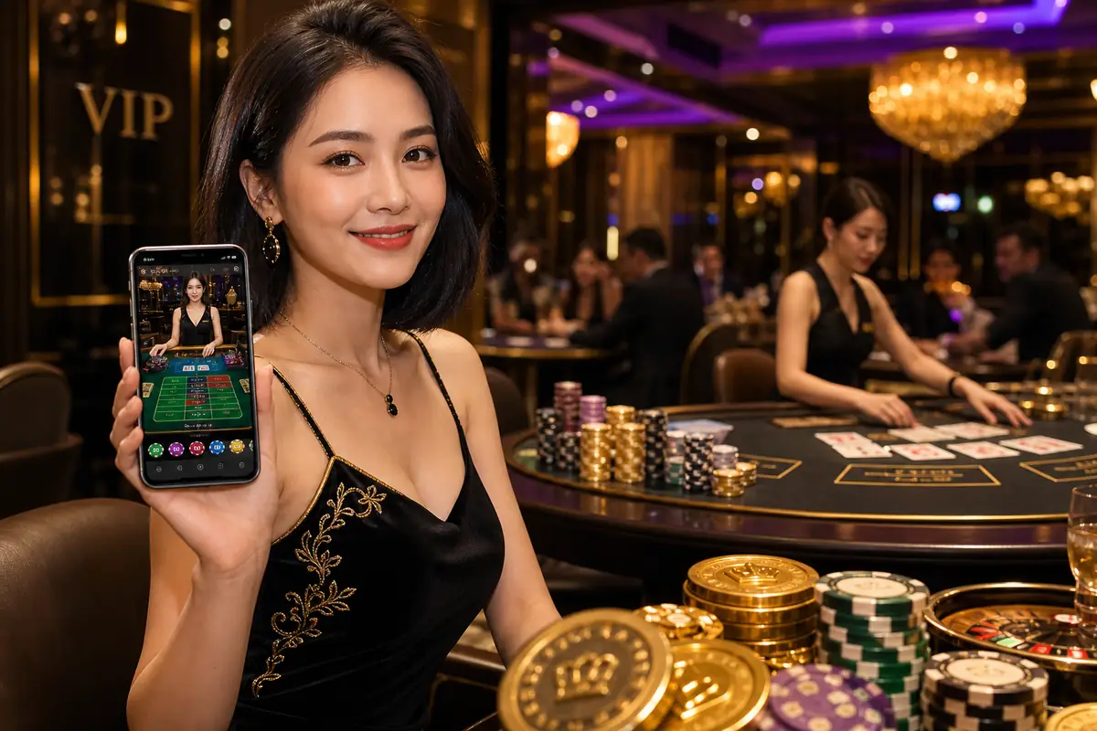 egame99 Casino meja live dealer baccarat
